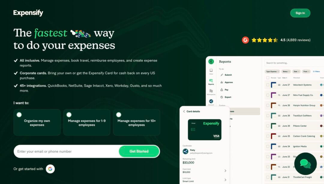 Accounting for startups: Expensify